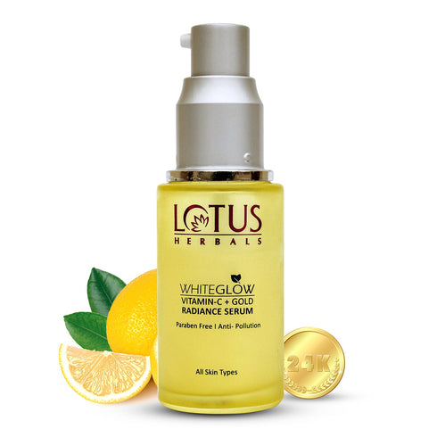 Lotus Herbals Whiteglow Vitamin C Gold Radiance Serum
